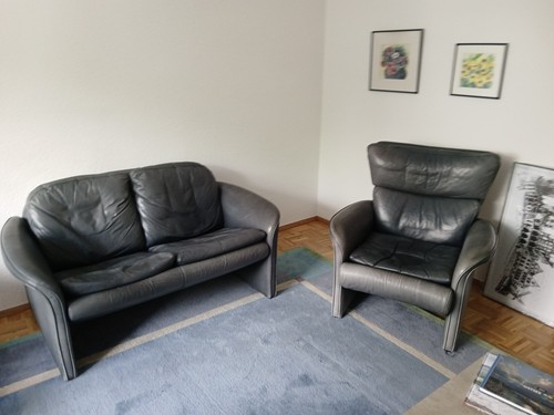 Cor ledersessel und sofa - ledersessel,